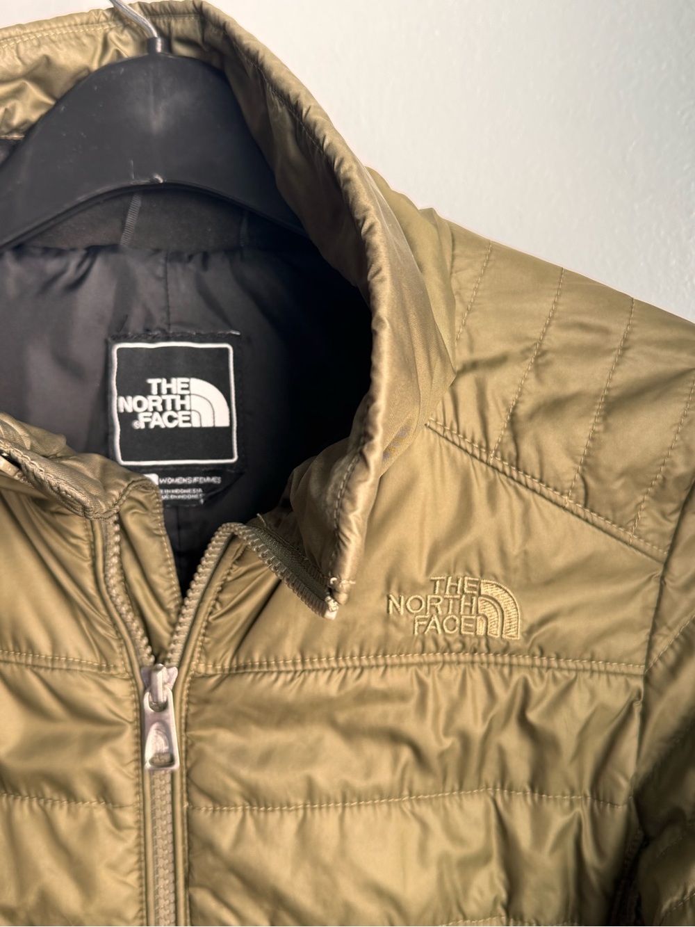 The North Face Womens Green Long Sleeve Zipped Pockets Full-Zip Jacket S - Picture 4 of 5